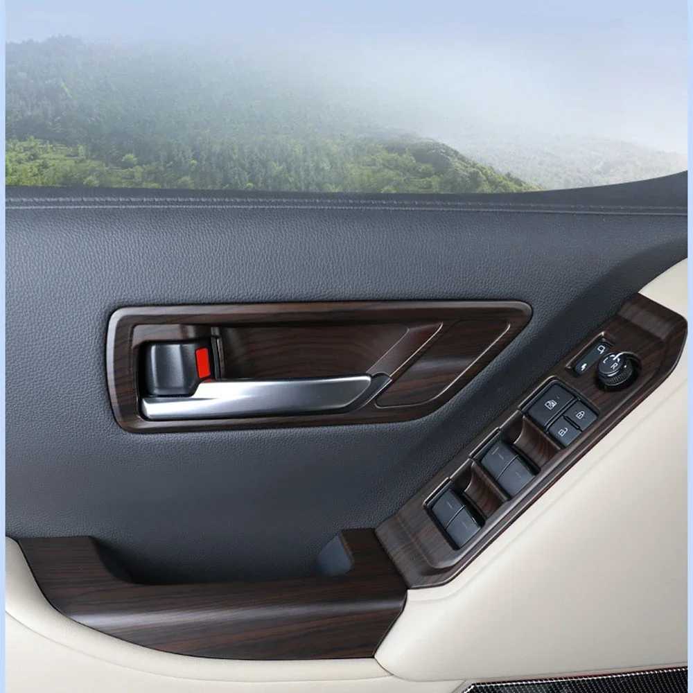 Для Land Cruiser LC300 2022 2023 отделка из персикового дерева внутренняя накладка на