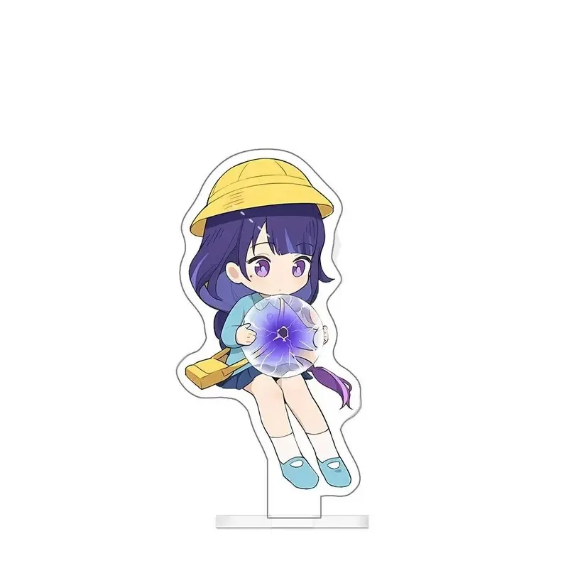 Акриловый брелок с аниме принтом Zhongli Arlecchino