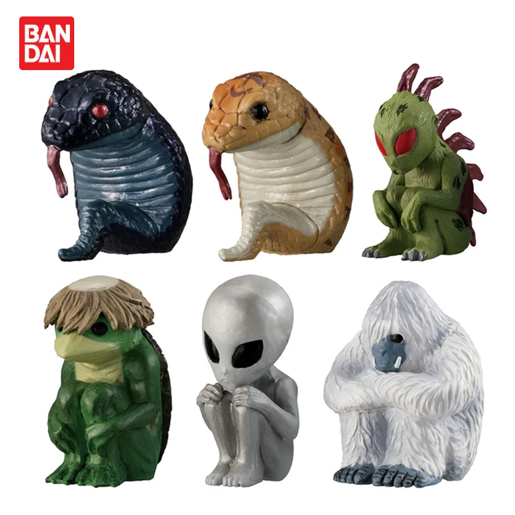 

BANDAI Gachapon Action Figure Capsule Toy Creative Monster Gacha Nidentified Creature Alien Figurine Wait For