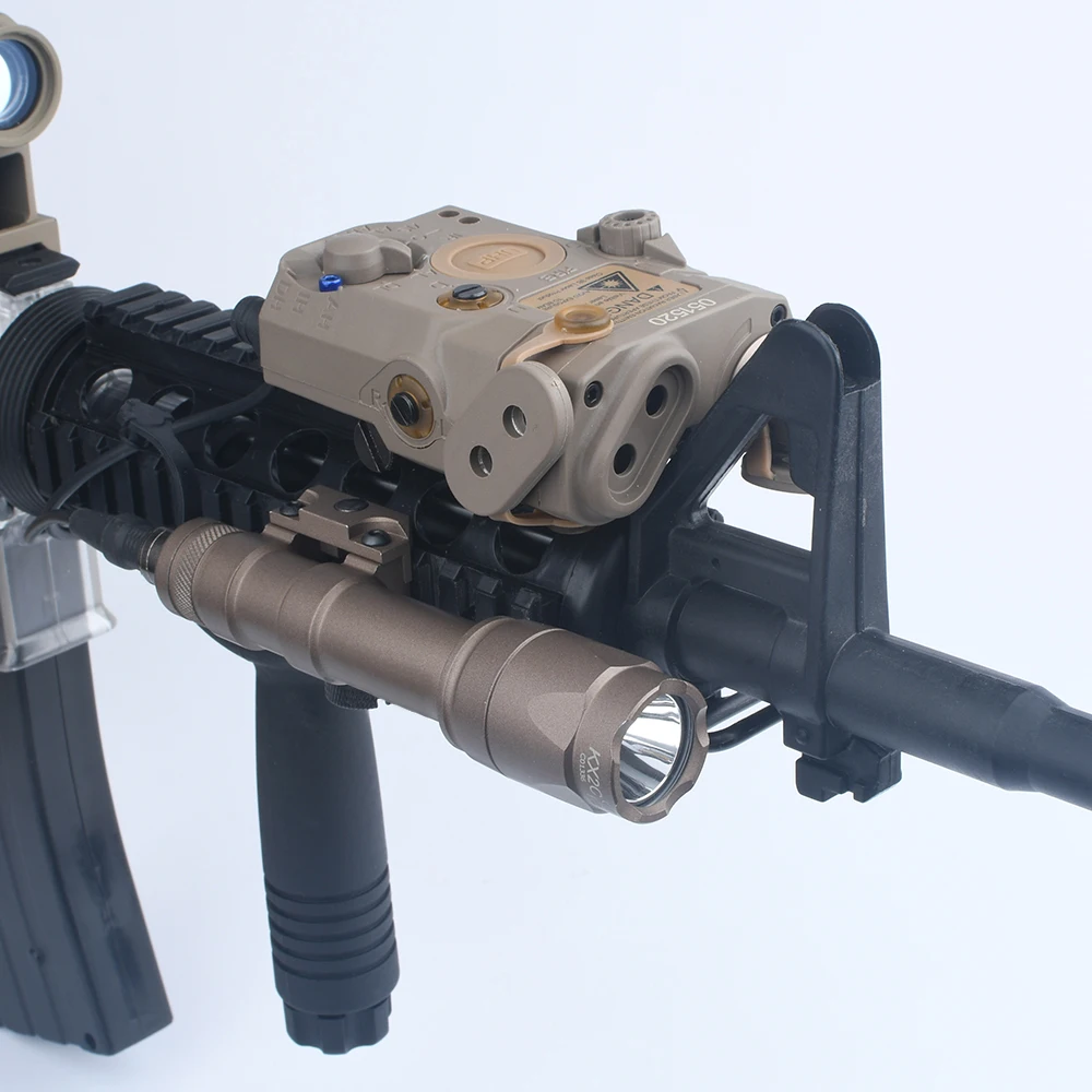 WADSN LA-5 PEQ15 Красный точка ИК лазерный прицел с M600 Скаут светильник фонарик для
