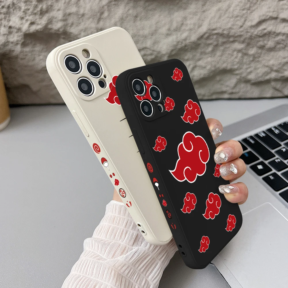 Крутой чехол Akatsukies Cloud для телефона Samsung Galaxy S24 S23 S22 S21 Ultra Plus 5G S20 FE Note 20 10 Pro мягкий с