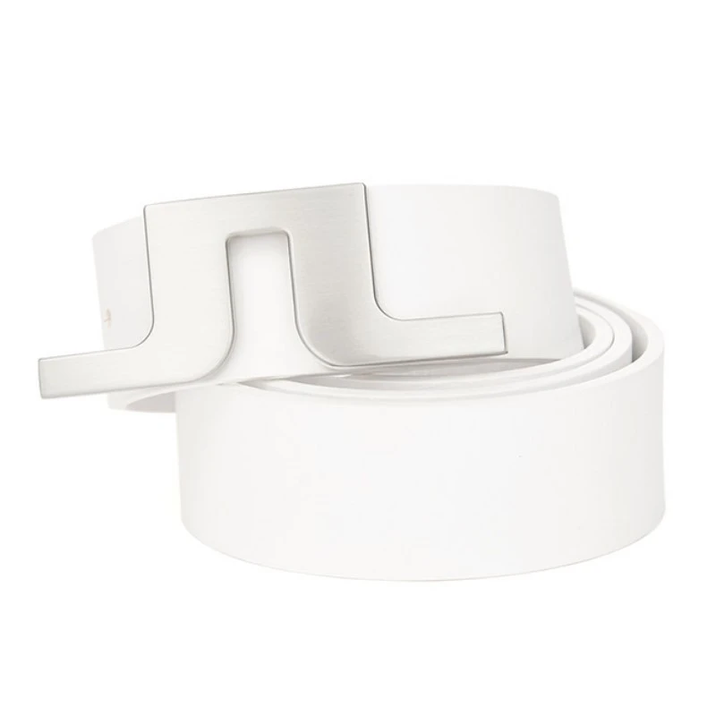 

Новинка 2022, мужской модный кожаный ремень JL для гольфа с пряжкой из сплава, кожаный спортивный ремень для отдыха, два цвета на выбор, бесплат...