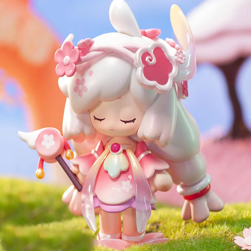 

Bubble Mart King glory Canyon cute new series co branded blind box hand-made cute gifts home decoration for girlfriends miniso