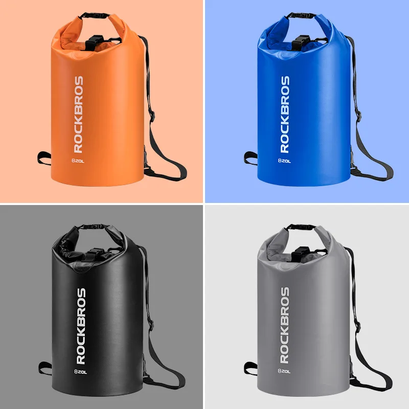 

New outdoor waterproof bag swimming storage bag travel beach backpack drifting shoulder bucket bag