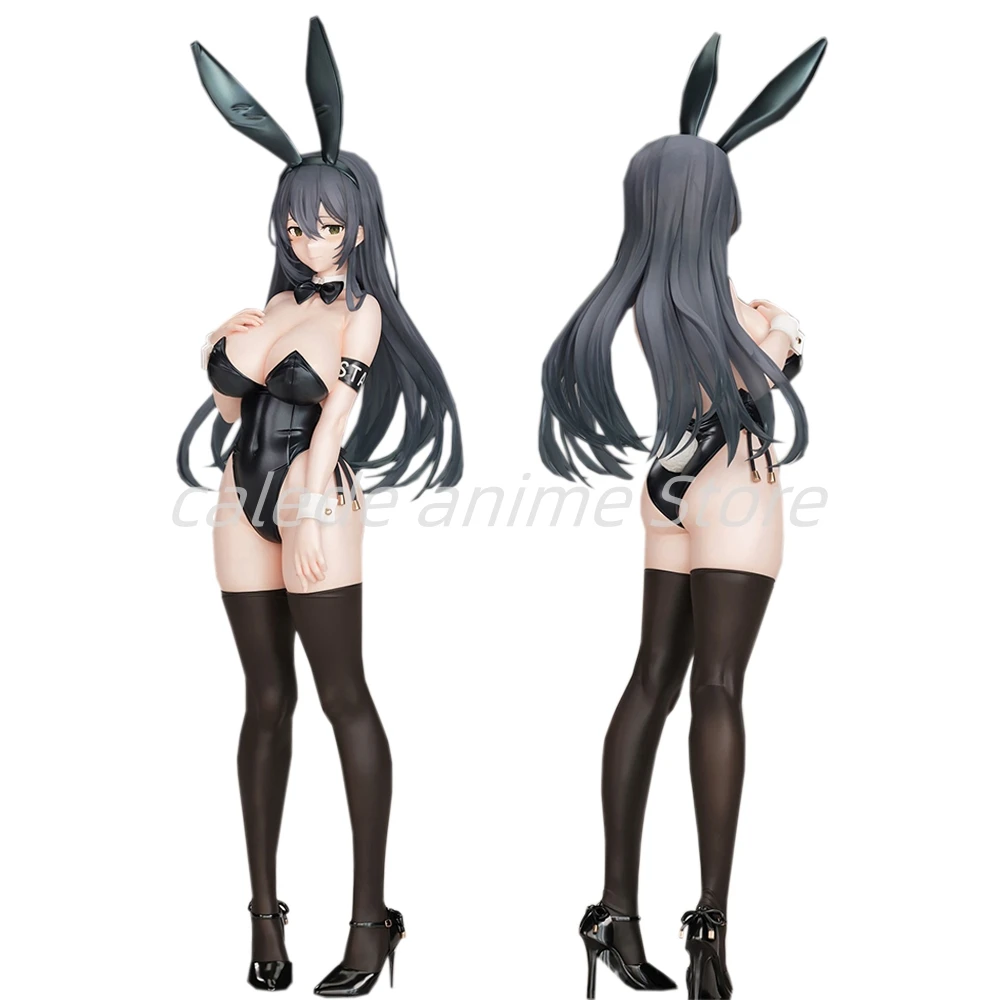 

26cm B full Japanese Sexy Nude Girl Kuro Bunny Kouhai chan Mask Ver PVC Action Figure Toy Adults Collection Model Doll Gifts