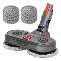 electric mop attachment for dyson v15 v11 v10 v8 v7 mop attachment with integrated water tank led light washable mop