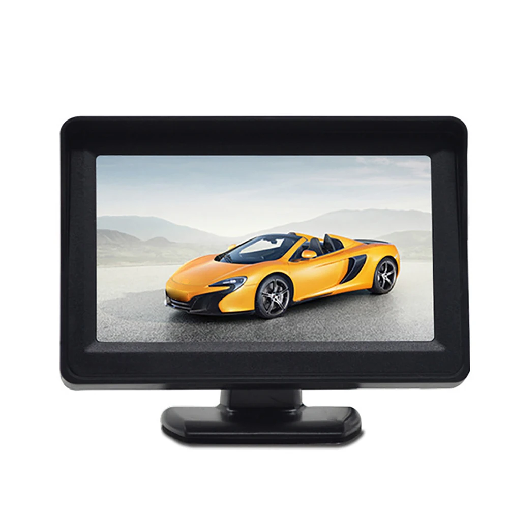 

High Quality Car Monitor Parking Camera Replacement TFT-LCD Accessories DC 9V-36V High-definition NTSC Parts Rear View Vehicle