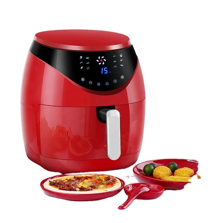 

High Quality Automatic Control LCD Touch Screen Smart Home Air Fryer