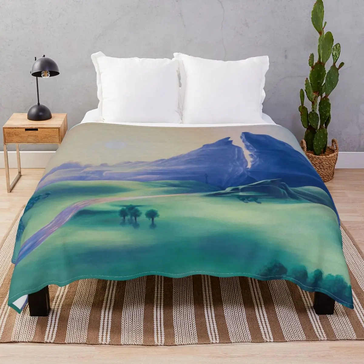 Dueling Peaks Blankets Fleece Textile Decor Portable Throw Blanket for Bed Home Couch Travel Office