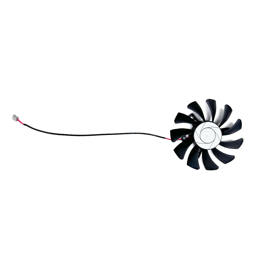 75 мм 2-контактный вентилятор HA8010H12F-Z GTX 1030 для MSI Geforce 750Ti 750 N740 GTX730 GTX740 R7 250 охлаждение