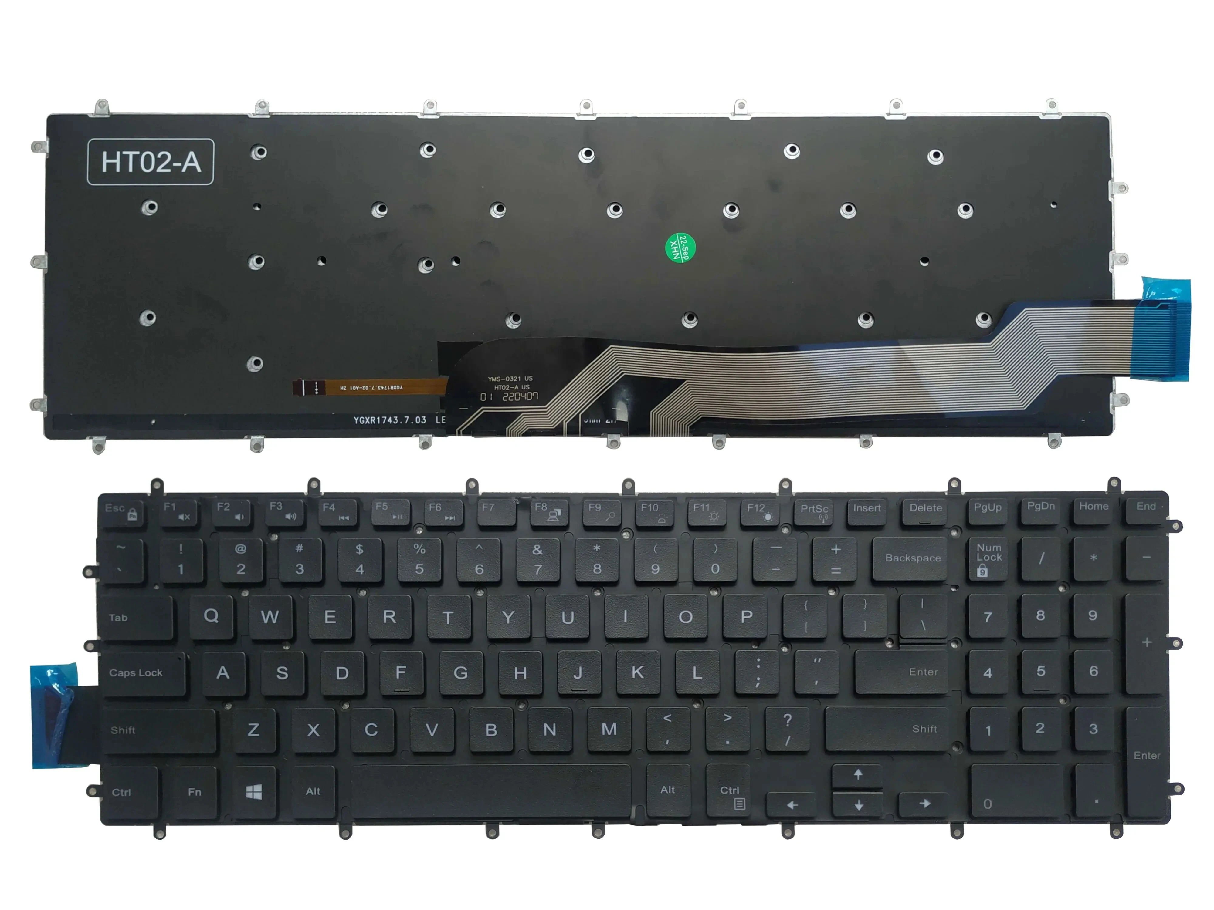 Для Dell Inspiron 15-7000 7566 7567 7568 7577 5567 7587 7570 7580 3580 3581 3582 3583 3584 3585 арабская AR клавиатура с