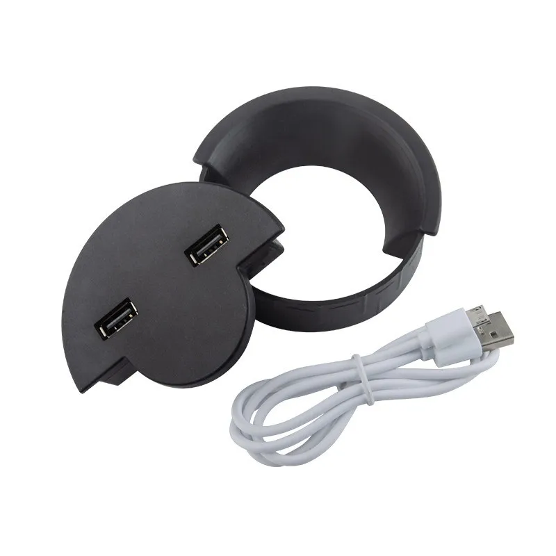 Компьютерный Настольный usb-кабель коробка провода отверстия чехлы для офисных