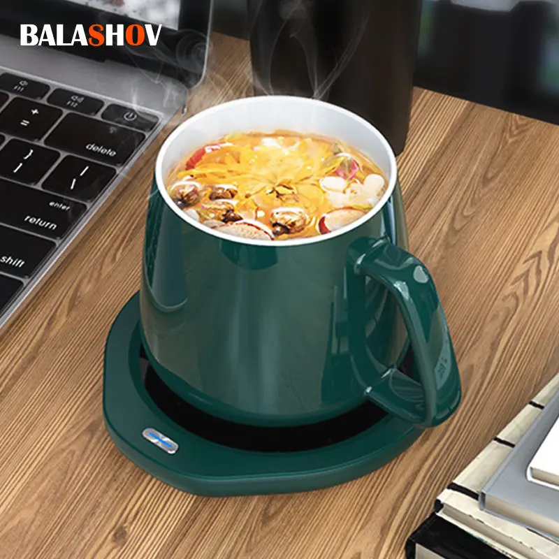 

Electric Heating Coaster Tea Coffee Heater Warmer Mug USB Beverage Milk Coffee Mat Kitchen Service Cup Heating Coaster Warmer