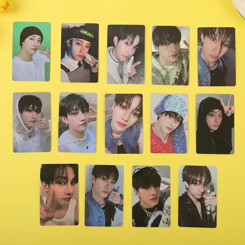 KPOP Stary ATE LOMO Card Felix Hyunjin Фотокарточки Seungmin Han Changbin Lee Know I.N Bangchan Photo Открытка Коллекция