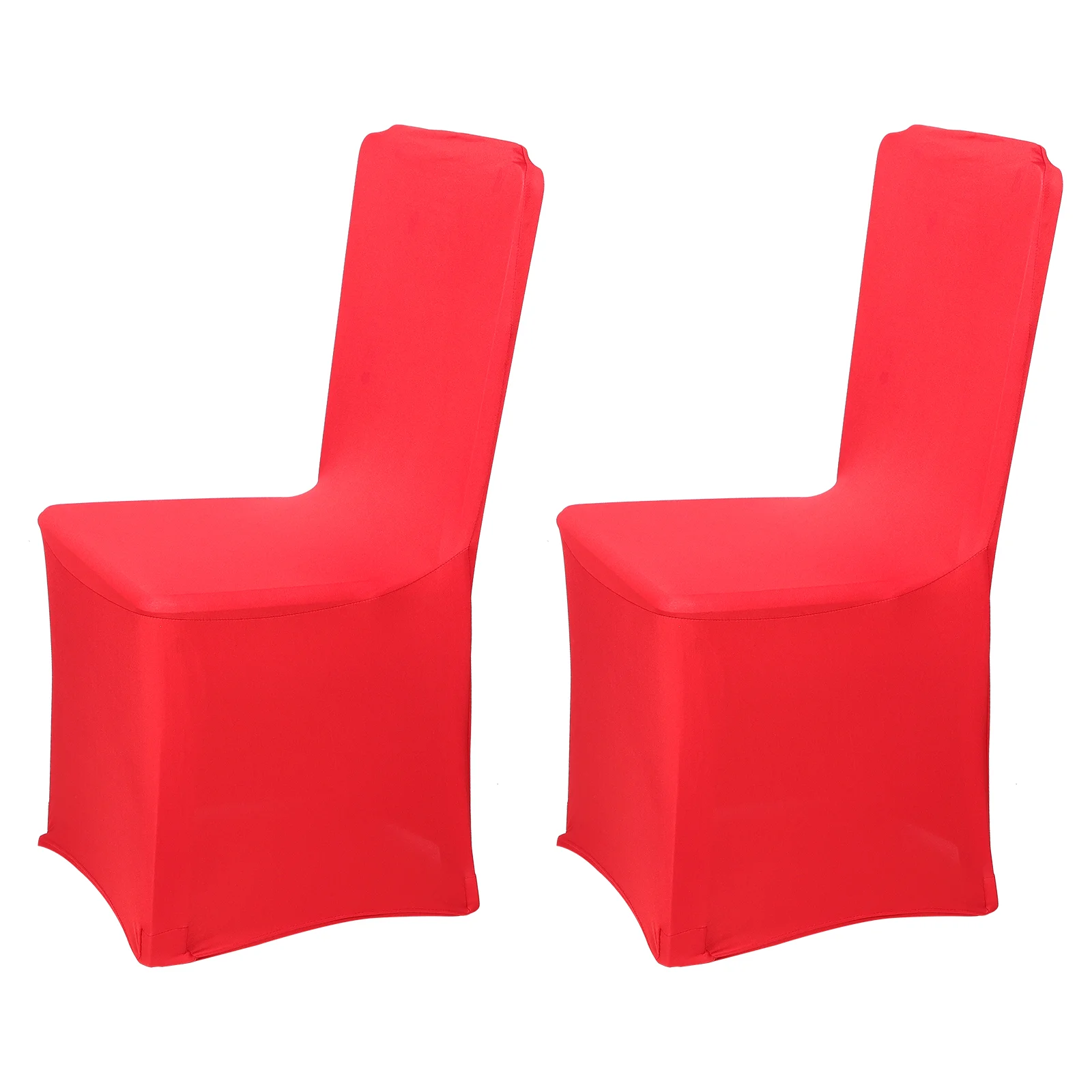 

2pcs Party Seat Red Chair Sashes Red Chair Covers Chairs Covers for Party Chair Banquet Wedding