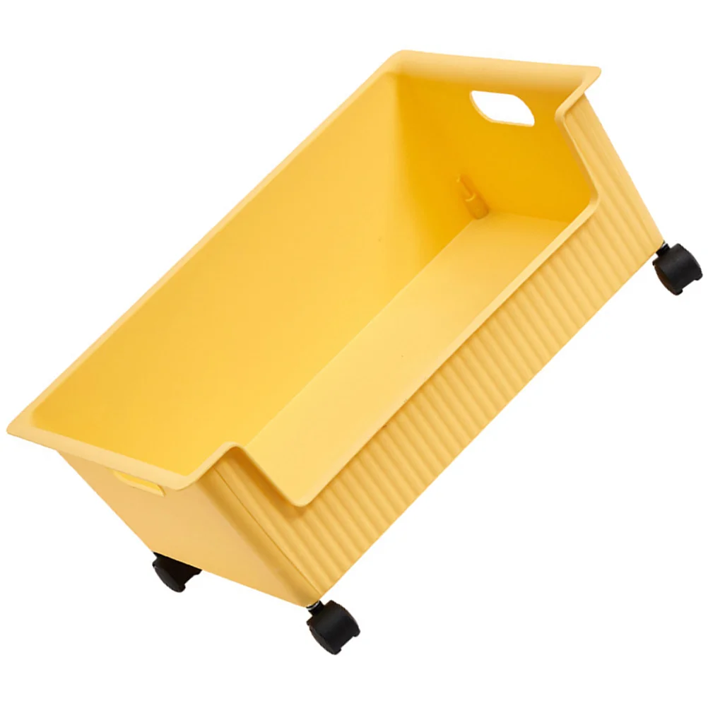 

Bathroom Storage Organizer Home Book Sundries Container Plastic Bin Holder Containers With wheels