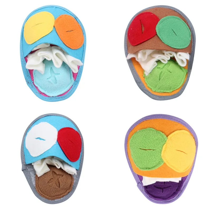 

Pet Dogs Sniff Shoes Toy Slow Food Training Slow Food Anti-choke Cloth Decompression Foraging Olfactory Training Toy Brand New