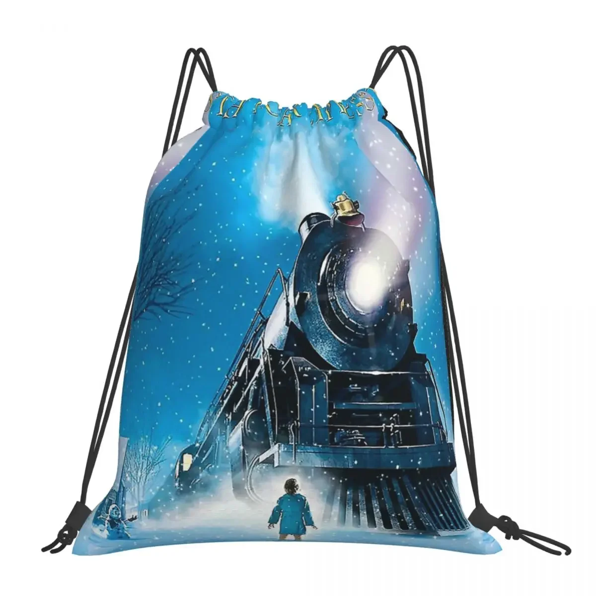 Рюкзаки The Polar Expr многофункциональные портативные сумки на шнурке карманные