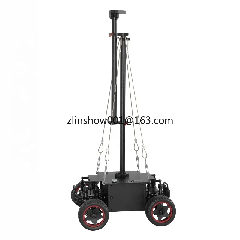 4-колесный автомобиль с дистанционным управлением для 360 Vr-видео Google Street View