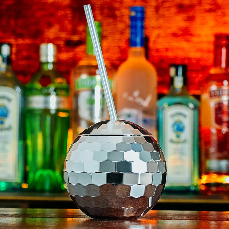 Новая креативная Коктейльная чашка для дискотеки мигающий шар ночной бар