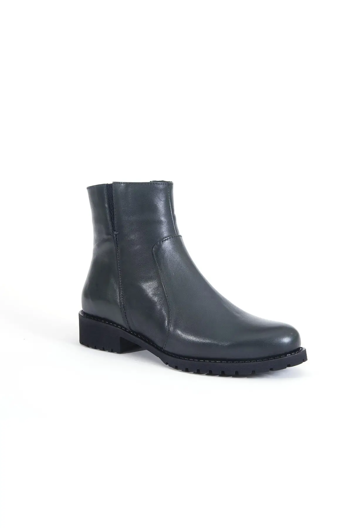 

06019 women's Leather Boots Khaki