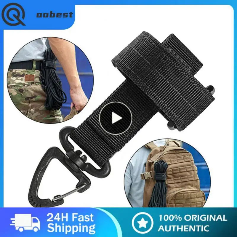 

Multi-tool Edc Molle Webbing Gloves Rope Tactical Gear Military Molle Hook Outdoor Keychain Survival Clip Keeper Pouch Belt