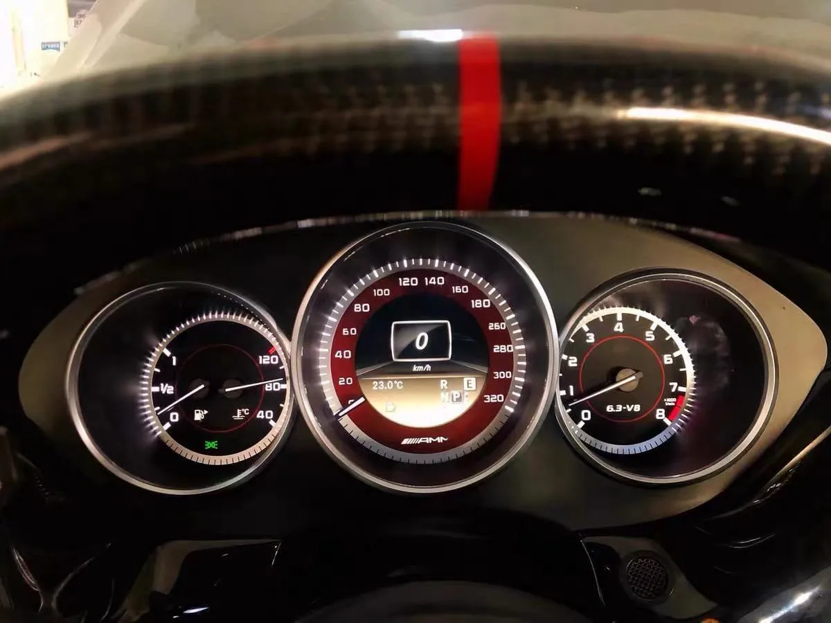 Манометр Facelift для Mercedes w204 AMG v8 6 3 кластер инструмента Speedo циферблат 320 км/ч - купить
