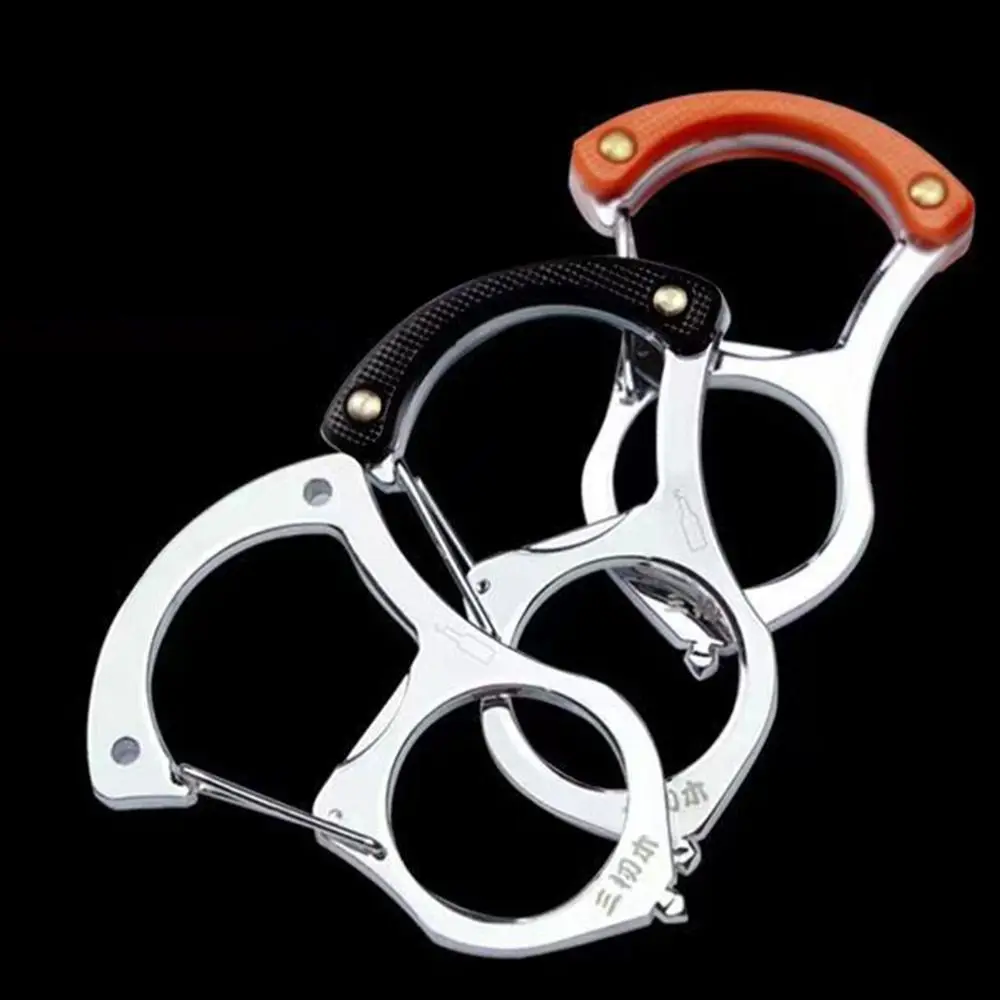 

New Multi Function Durable Practical Self-Protection Hook Key Chain Car Key Buckle Outdoor Tool