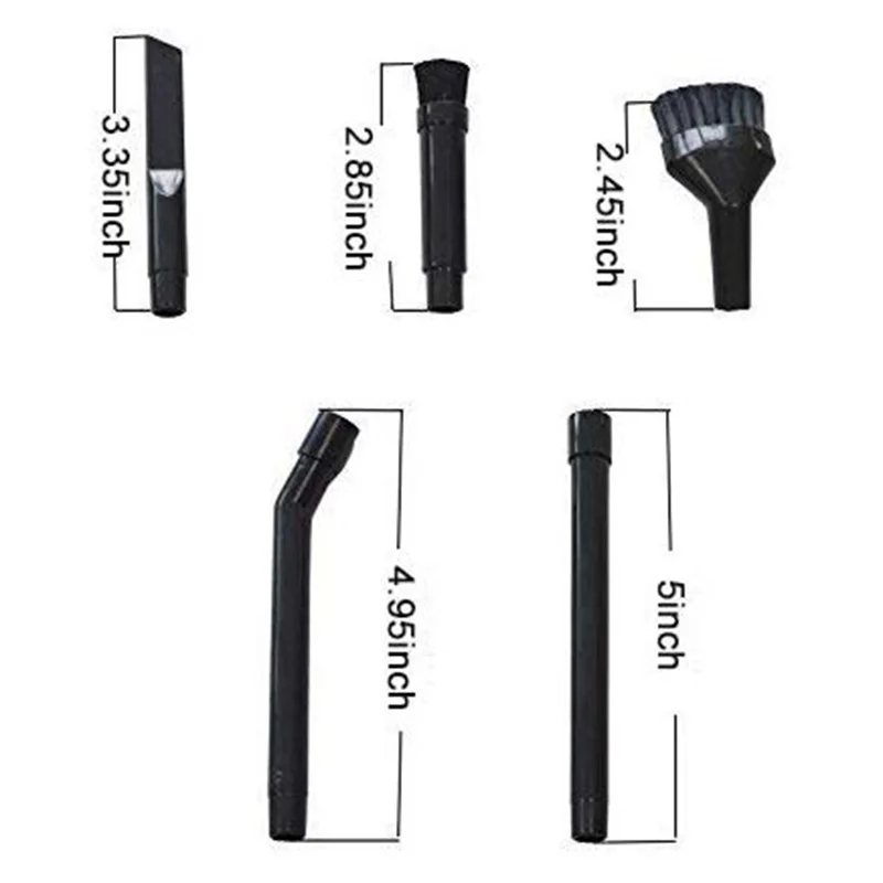 

9 PCS/Set Micro Vacuum Dust Cleaner Brush Suction Tube Vacuum Cleaner Parts Keyboard Sofa Dirt Remover Crevice Clean Tools