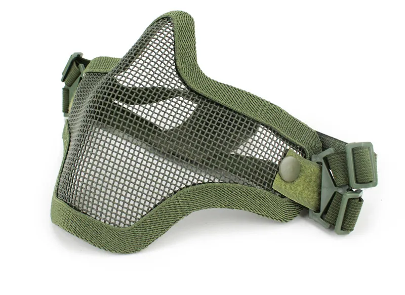 Тактические полумаски V1 DUAL-BAND для страйкбола низкоуглеродистая стальная сетка CS