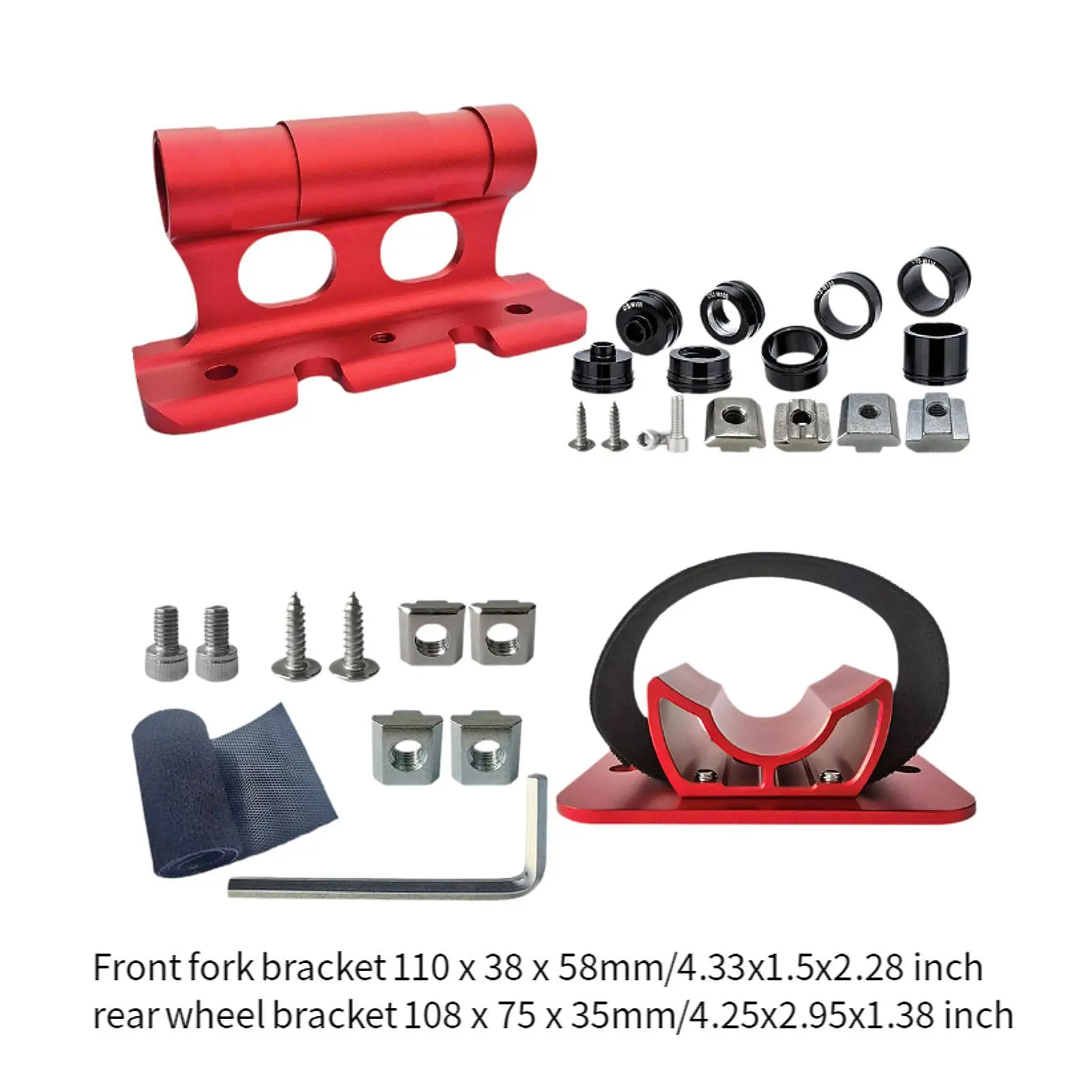 Блок держателя передней вилки для велосипеда багажник на заднее колесо крышу