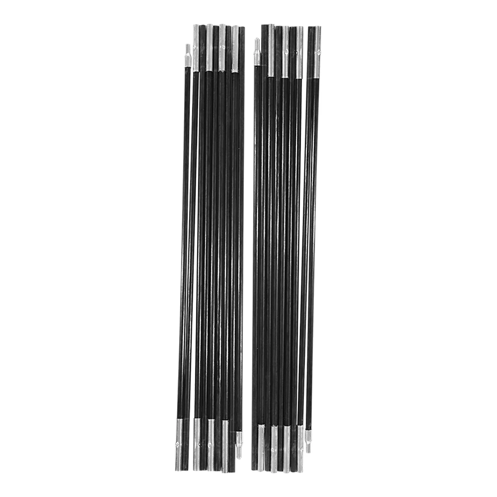 

4.9M Fiberglass Camping Tent Pole Bars Outdoor Support Rods Awning Frames Kit