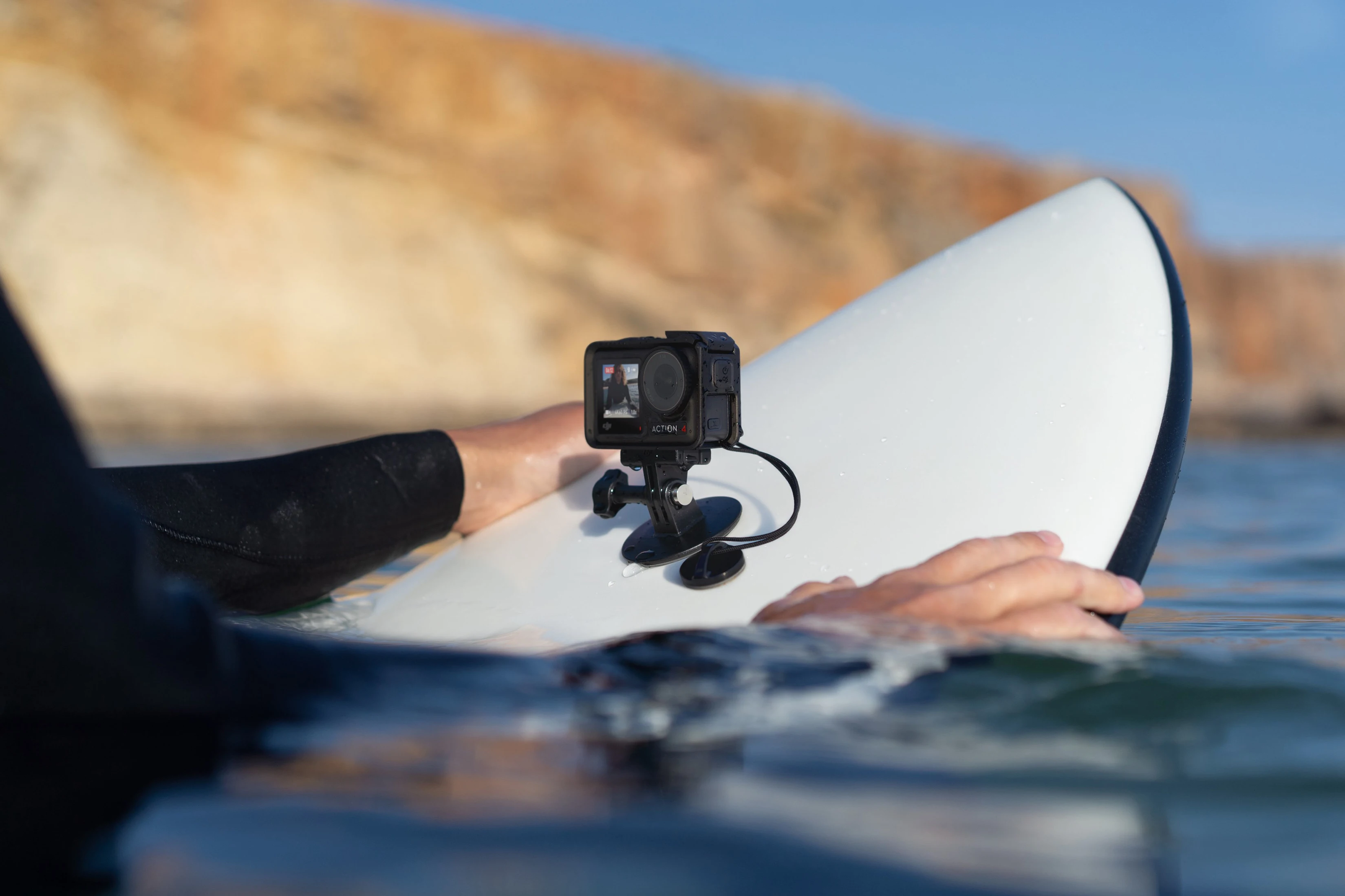 Комплект креплений Osmo Action для серфинга для DJI Osmo 360 IIOsmo 360Action 5 Pro43 обеспечивает защиту камеры. (art.: 3920dd29dc150) - 3920dd29dc150