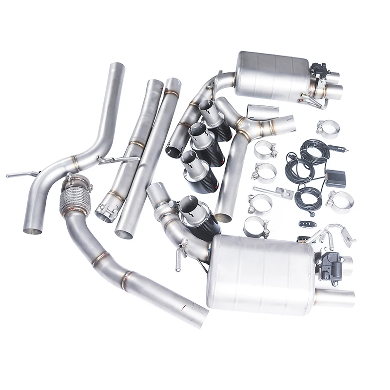 [Продукт на заказ] Подходит для 2008-2016 Audi A4 2.0T 1.8T B8 catback304 выхлопная система