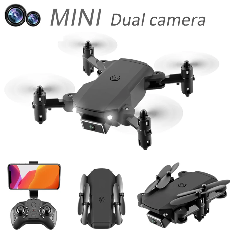 KK2 Mini Folding Drone 4k Professional Aerial Photography Dual Camera Fixed Height Quadcopter Remote Control Aircraft enlarge