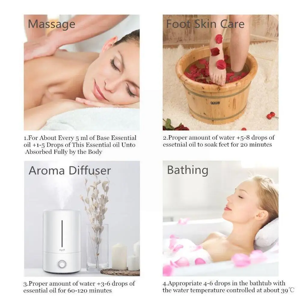 

Эфирные масла 36 бот для ароматерапии, диффузоры, массажные ароматы, масло, ароматическое масло, розовая Лаванда, лимон, экстракт для сна Essentia...