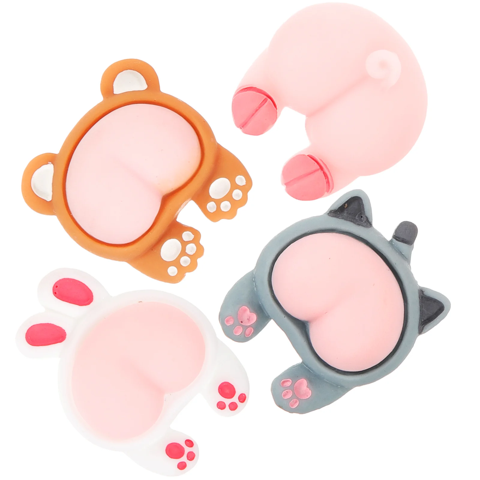 

4 Pcs Cartoon DIY Diamond Holder Drawing Fixator Picture Mounts Craft Tools Painting Magnet Locators Embroidery Accessory