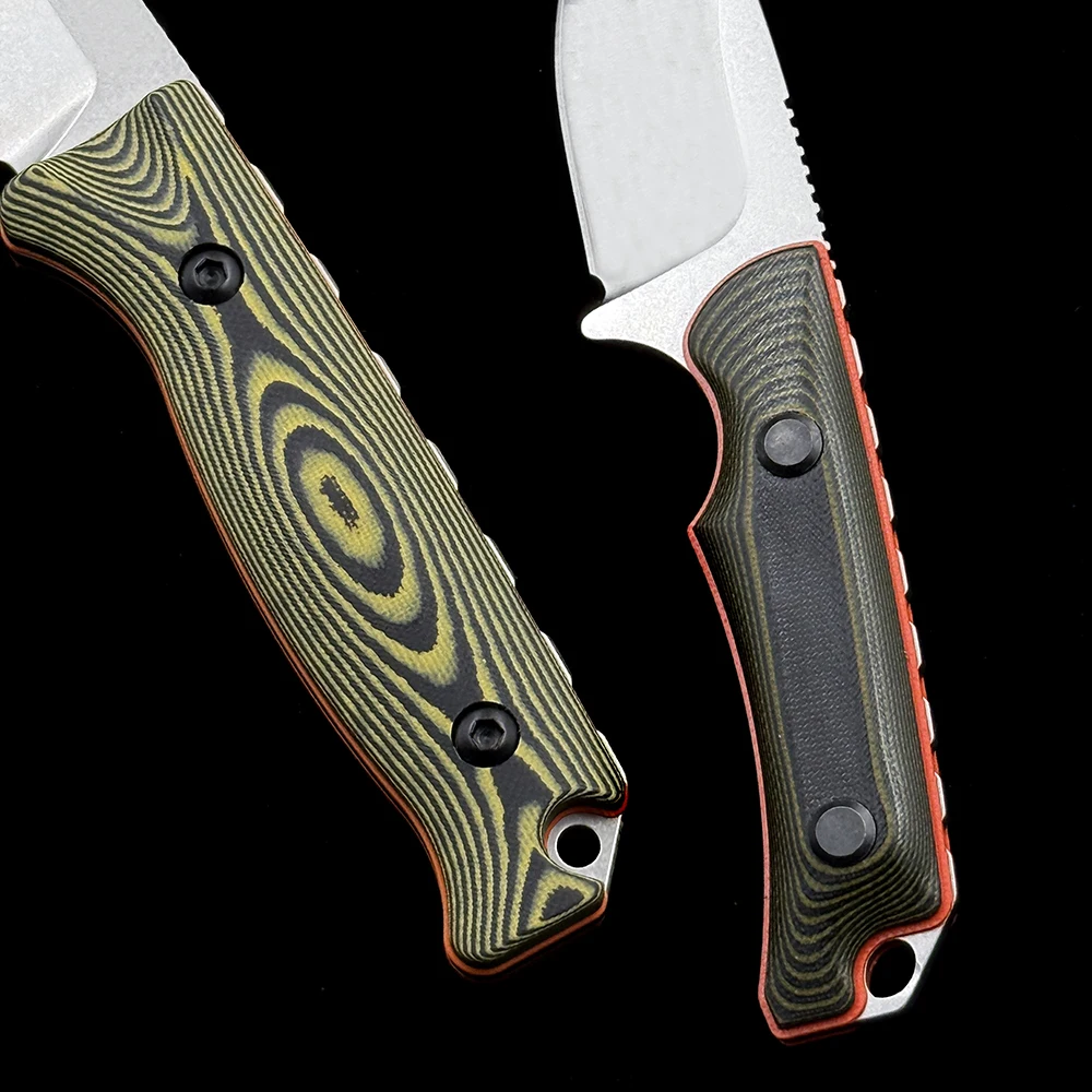 BM 15017 15002 G10 Ручка Охотничий скрытый нож Canyon Hunter с фиксированным лезвием Открытый