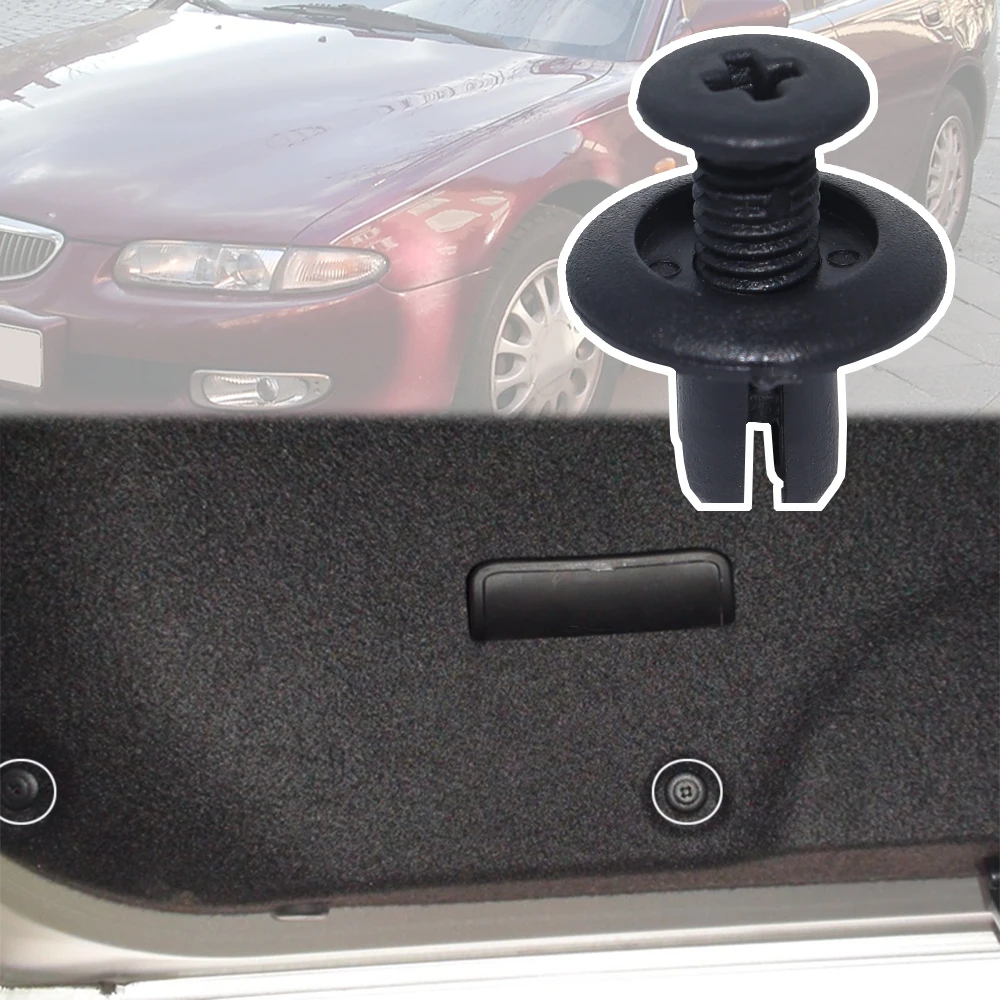 50 шт. для Mazda Xedos 9 TA 1994 1995 1996 1997 1998-2002, автомобильный брызговик, подкладка двигателя