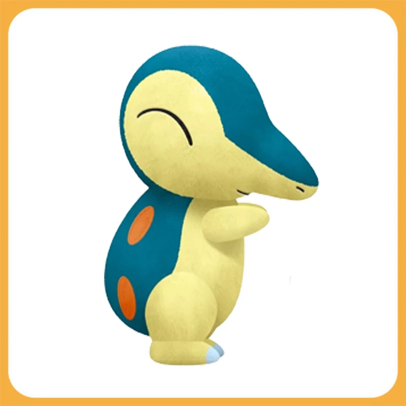 

Мягкие игрушки Pokemon Cyndaquil, аниме мультфильм и милая плюшевая кукла, домашний декор, подарок на день рождения для детей, друзей, мальчиков