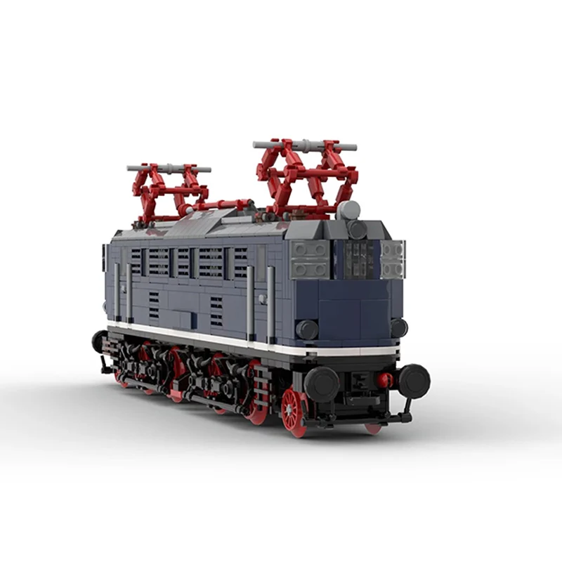 Конструктор QWERT City Car Model MOC: Электровоз E-18, модульная технология, детские праздничные подарки, набор для сборки игрушек (art.: 3920dca2b3135) - 3920dca2b3135
