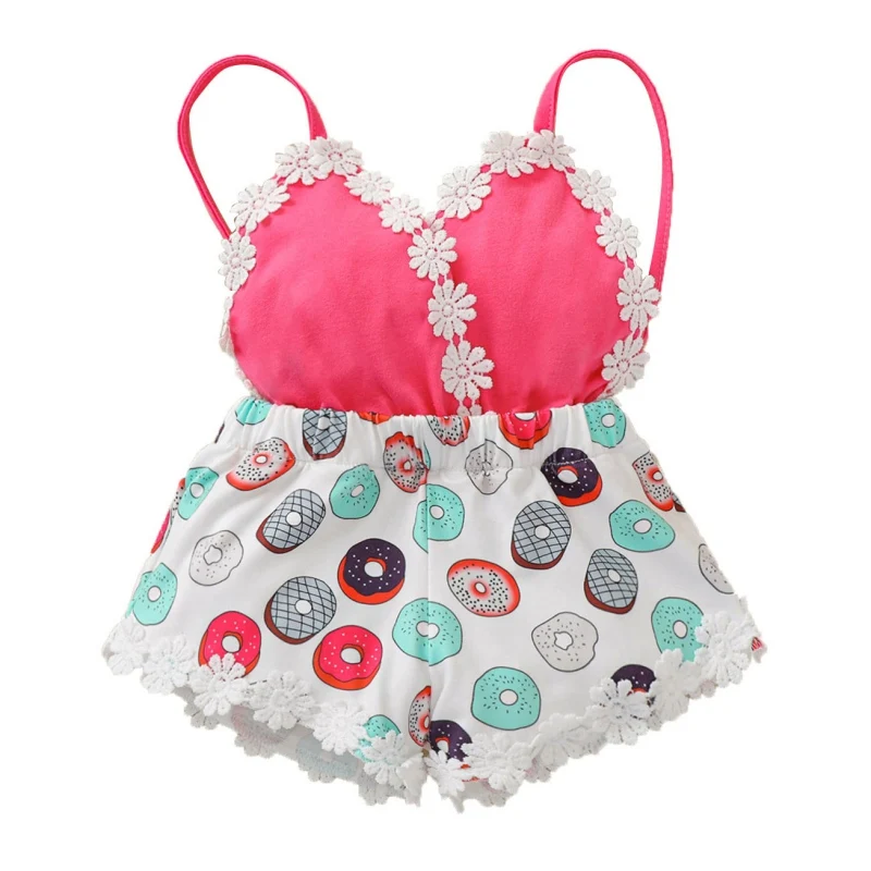 

Bobora Summer Newborn Infant Baby Girl Boy Jumpsuit Rainbow Print Fashion Clothing Newborn Infant Baby Outfits Baby clothes