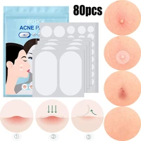 80pcsset acne pimple patch invisible stickers acne treatment pimple remover tool invisible breathable acne patches skin care