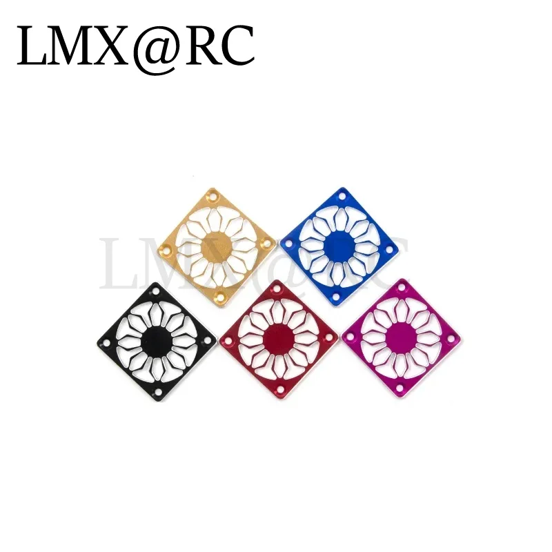 Penutup kipas pendingin logam channel Радиатор для 540 550 3650 3010 4010 Мотор ESC RC mobil Sakura D3 D4 HSP HPI TAMIYA ARRMA