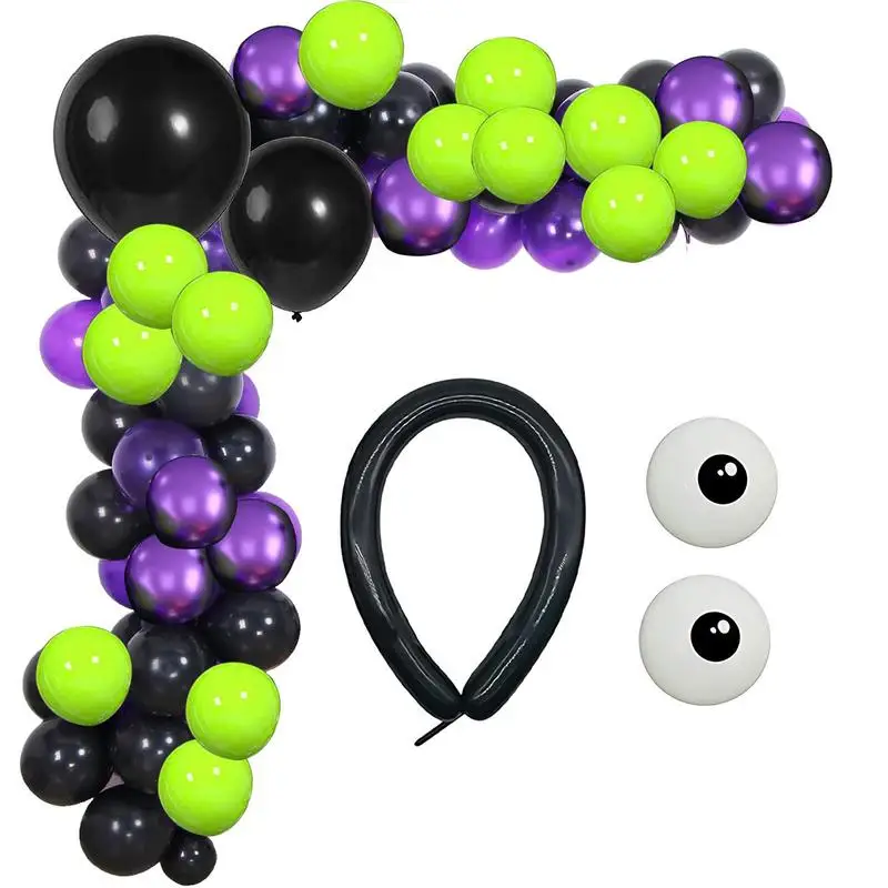 

Balloon Arch With Spider Eye Decor Kit Multi-occasion Application Crafts DIY Party Decoration Accessories For Birthday Party