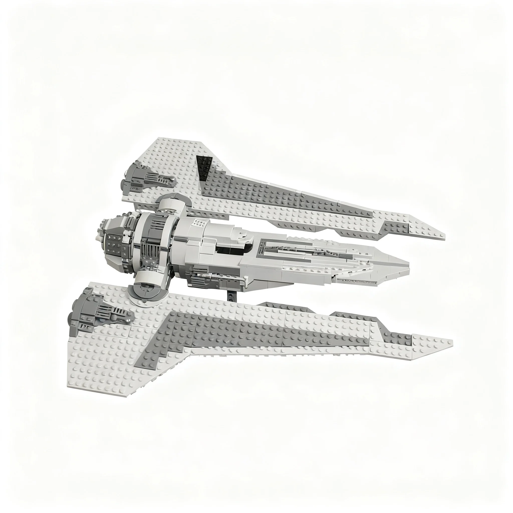 Фото 968 деталей MOC: Конструктор «Мандалорский дарк-сабля» (серия Star Battle) – Архитектурная модель, игрушка, подарок на Рождество, для творчества своими руками №4
