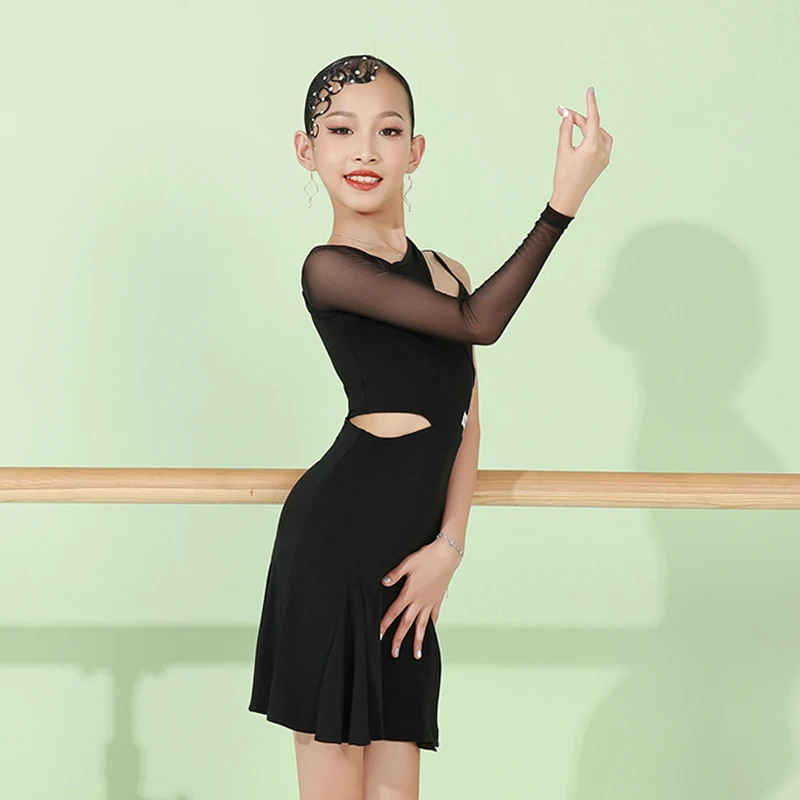 Платье для латинских танцев Женский костюм самбы летнее платье одежда танцоров