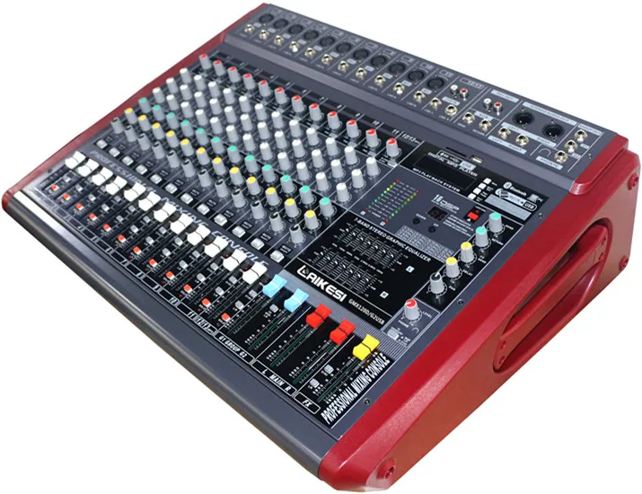 12-канальная профессиональная миксерная консоль GMX1200D с аудио питанием