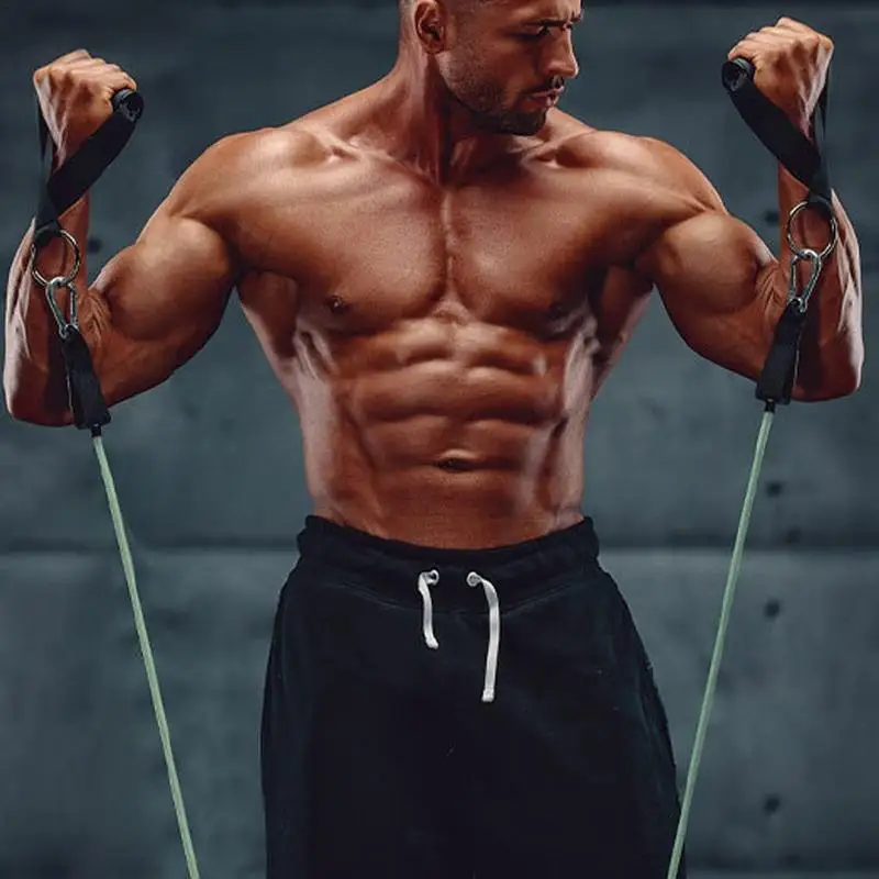 Набор эластичных лент для фитнеса 11 шт.