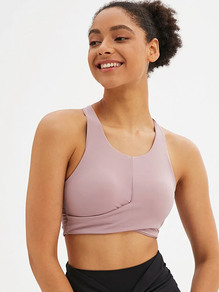 спортивный бюстгальтер женский Бюстгальтер для йоги передняя грудь